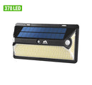 Luminária Solar de Parede com 378 LEDs e Sensor de Presença - eKoloja