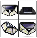 Luminária Solar de Parede Lumimax com 100 LEDs e Sensor de Movimento - eKoloja