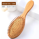 Pente de Cabelo de Bambu com Almofada de Ar - eKoloja