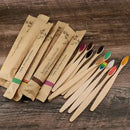Kit Sustentável – Escovas de Dentes de Bambu + Esponjas Biodegradáveis de Fibra Natural