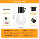 Luzes de Fio Solar para Ambientes Externos - eKoloja