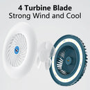 Led Portátil Com Ventilador