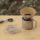 Suporte de Filtro de Café em Aço Inoxidável - eKoloja