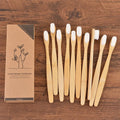 Escova de Dentes de Bambu com 10.000 Cerdas Ultramacias – Kit com 10 Unidades