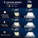 Lâmpada Solar Exterior com Sensor de Movimento 1 pcs 2 pcs - eKoloja