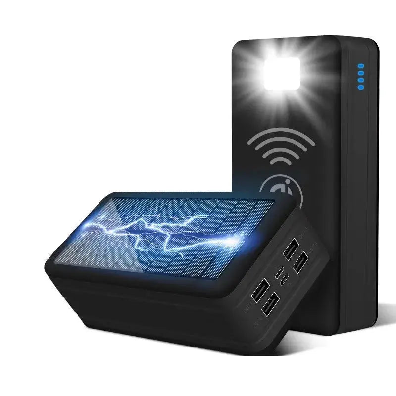 Power Bank Solar com Carregamento Solar (de 20.000mAh a 100.000mAh) - eKoloja