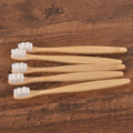 Escova de Dentes de Bambu com 10.000 Cerdas Ultramacias – Kit com 10 Unidades