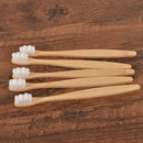 Escova de Dentes de Bambu com 10.000 Cerdas Ultramacias – Kit com 10 Unidades