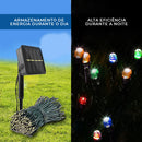 Luzes de Corda Solar LED para Exterior - eKoloja