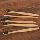 Escova de Dentes de Bambu com 10.000 Cerdas Ultramacias – Kit com 10 Unidades