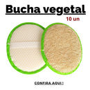 Bucha Vegetal Para Banho Esfoliante Totalmente Natural 10 Unidades