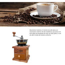 Moedor De Café Manual Gourmet Clássico C/ Regulagem De Moagem 