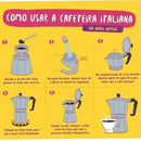 Cafeteira Italiana Moka Alumínio 3/6/9/12 Xícaras de Café Puro
