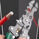 18 em 1 Alicate Automático Dobrável Decapador Crimpador Eletricista Descacador Fios Decapador