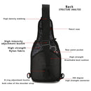 Bolsa Tática Transversal Impermeável Peito E Ombro Masculina Feminina Sling Sport