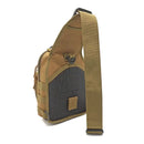 Bolsa Tática Transversal Impermeável Peito E Ombro Masculina Feminina Sling Sport