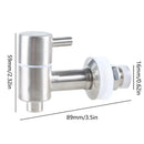 Torneira Para Filtro de Barro e Barril (Aço Inoxidável)