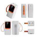 Carregador Portátil Bateria Power Bank 80000mah / 50000mah Turbo 22.5W